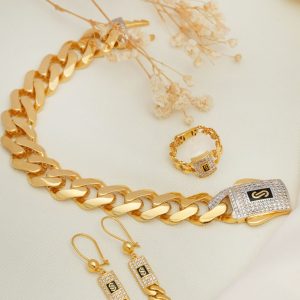 Bold Chain Bracelet Set
