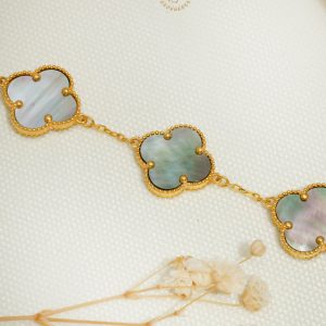 Blue Clover Bracelet