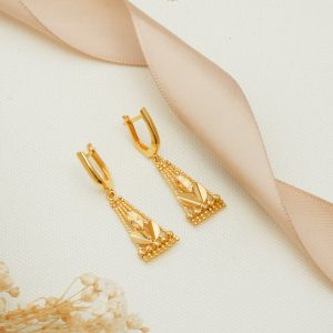 طقم أقراط متدلية